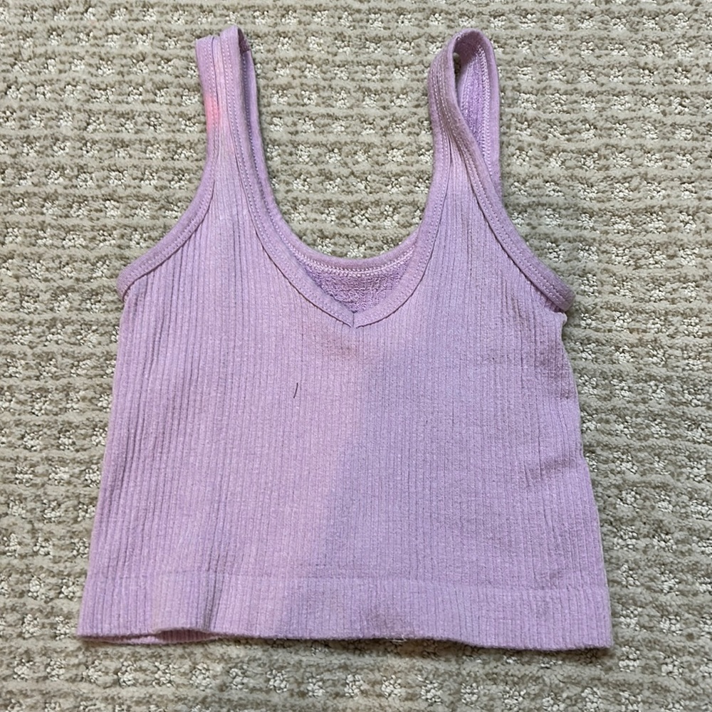 Limited edition Urban outfitters pink crop top